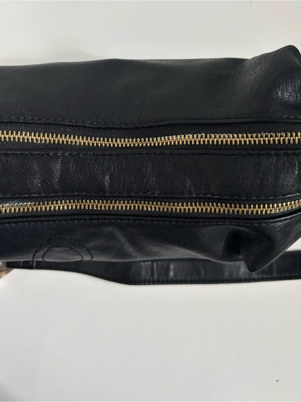 Black Vegan Leather Western Hobo Shoulder Bag by Jessica Simpson NWOT